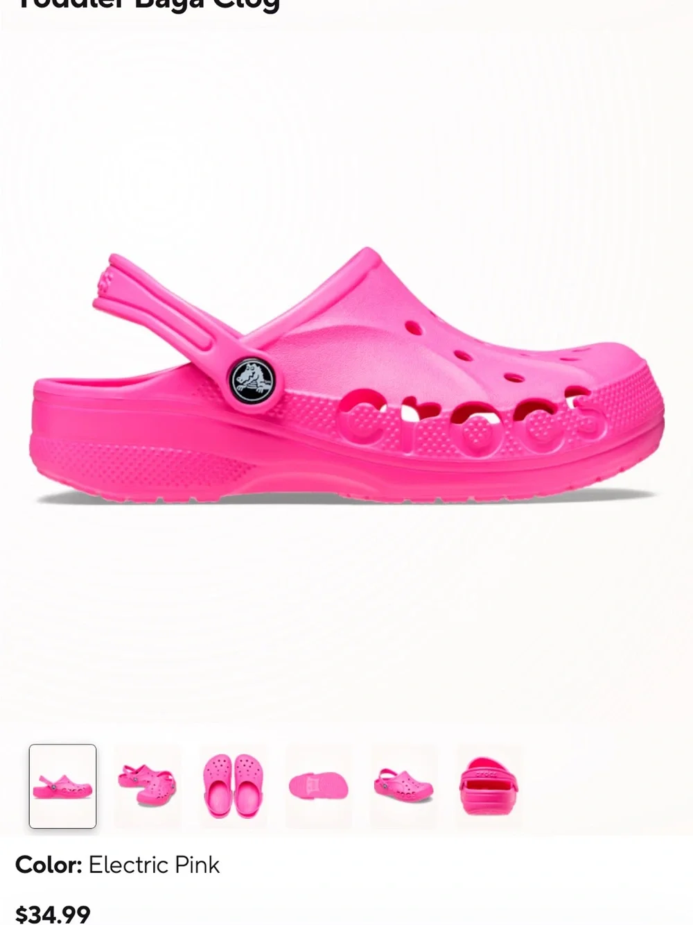 CROCS iconic clog
